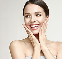 Facetite client smiling