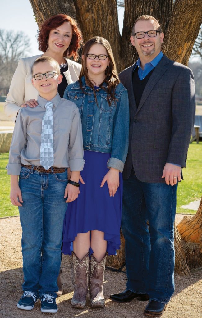 Dr. Steele Family Photo.
